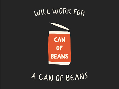 Can of Beans illustration