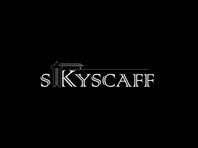 Skyscaff logo branding creative creative design design flat icon illustraion logo logodesign minimalist logo