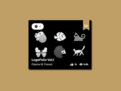 LogoFolio Vol.1 abstract animal branding design flat graphic design illustration logo logodesign logodesigner symbol