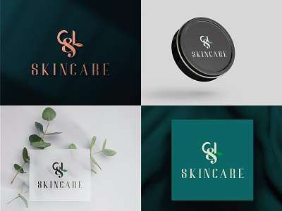 Skincare Logo Design beauty beauty spa body shop care cosmetic eco face girl green hair health care healthcare healthy love make up makeup market natural pink salon