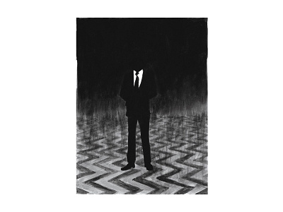 Twin Peaks character creative editorial editorial illustration illustration