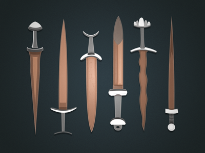 Swords pattern rusty sword swords ui vector