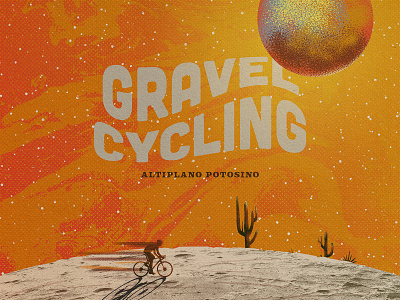 GRAVEL CYCLING ALTIPLANO design graphic design gravel gravel cycling gravel mexico gravel mexico illustration outdoors vintage design wacom