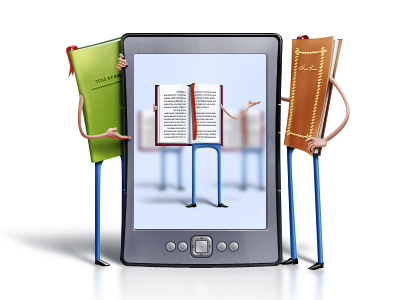 Books book character icon kindle