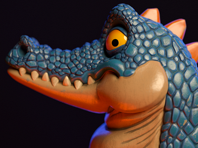 Lizard 3D Model 3d 3d art 3d artist c4d charactedesign characterdesign cinema 4d motion design render zbrush