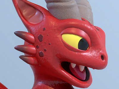 Dragón 3d 3d art 3d artist animation charactedesign cinema 4d design illustration photoshop render