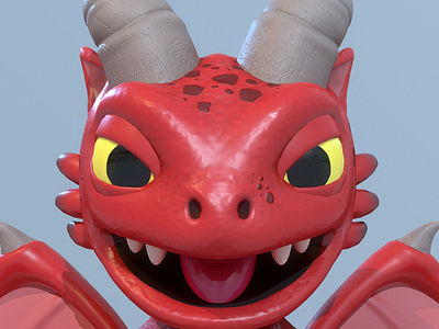 Dragón 3d 3d art 3d artist animation charactedesign cinema 4d design illustration photoshop render