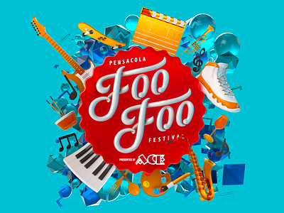 Foo Foo Fest 2019 Logo and Items