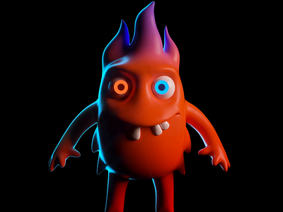 Flame 3d 3d art 3d artist animation c4d charactedesign character characterdesign cinema 4d cinema4d design illustration motion design motiongraphics render zbrush