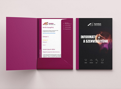 Company Folder brandguid branding designbook illustraor indesign logo photoshop vector
