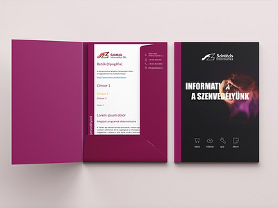 Company Folder brandguid branding designbook illustraor indesign logo photoshop vector