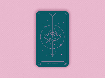 Predictions 2020: The UX Designer arrow card card design eye geometric art illustration art magic card minimal trends ux design vector