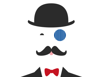 Be british: the gentleman by Until Sunday on Dribbble