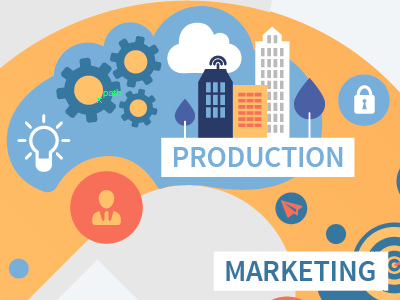 Time for a change departments illustration infographic organization structure