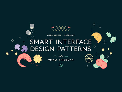 Smart Interface Design Patterns: the illustrations design funny geometric graphic design ill illustration ui ux vector