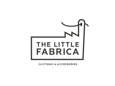 The Little Fabrica accessories clothing cute funny identity logotype shop smart