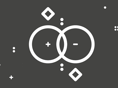The Faultless Designer black and white circles design illustration minimal vector
