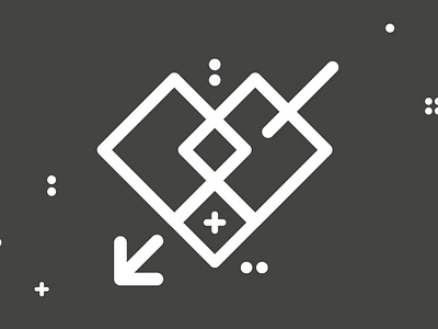 The Faultless Designer black and white design heart heart icon illustration minimal vector