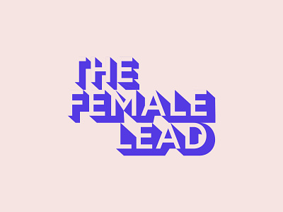 Female Lead logo concept brand branding design female logo graphic design illustration logo logo design logos