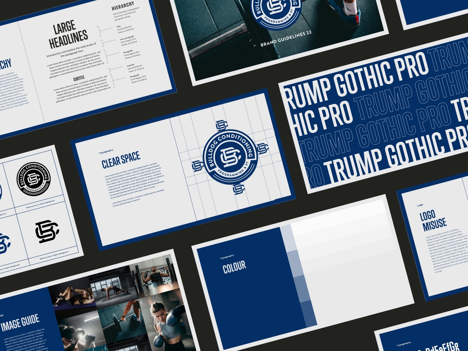 Bulldog Conditioning brand guidelines