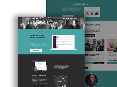 Welcome Landing page