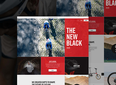 Chpt3 Desktop Design bicycle bicycle website bike bike website brand branding design graphic design typography ui web website
