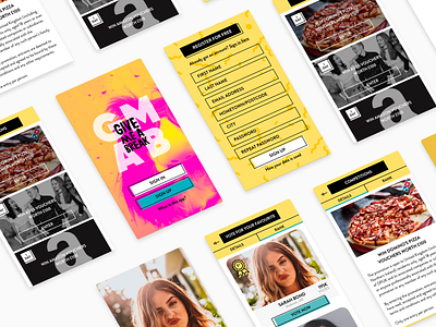 Give me a Break competition app concept