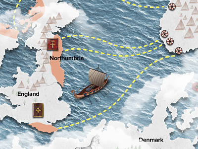 History.ca Vikings Map design history interactive map vikings