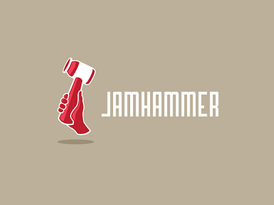 Jamhammer Games custom design graphic design hammer icon indie gaming jam logo toronto