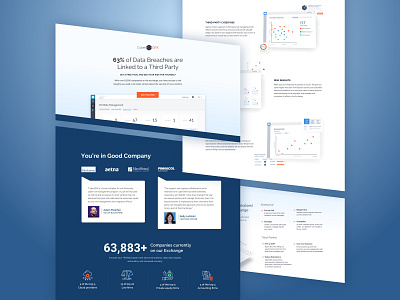 Cyber Risk Demo Landing Page