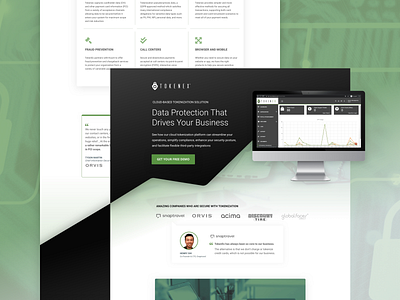 Data Security Demo Landing Page