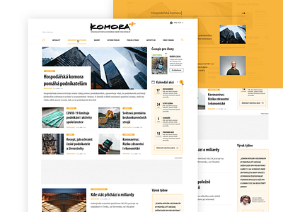 News Portal for Czech Chamber of Commerce