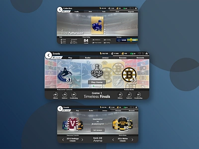 Mobile Hockey Game app design game game app game design game ui game uiux games hockey hockey game mobile mobile app mobile app design mobile design mobile games mobile ui ui ux