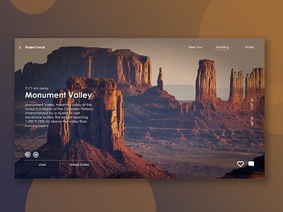 Travel Website Concept by Gavin Krohman on Dribbble