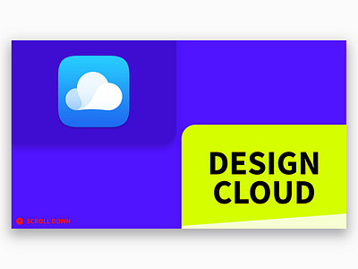 Design Cloud agency app designer art content creative design lamberthilo portfolio ui ux web web design
