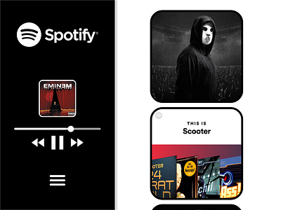 Simple Spotify Design