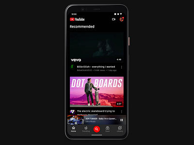 YouTube App Exploration