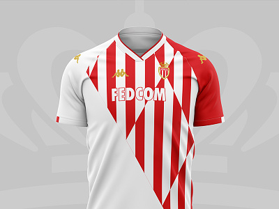 Monaco Jersey concept concept concours football jersey