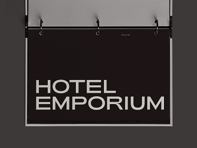 Hotel Emporium art direction binder brand guidelines brand identity brand style guide branding collateral design design graphic design hotel hotel design identity design logo los angeles photography sans serif style guide typography