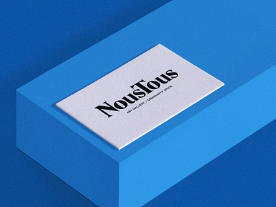 Nous Tous Art Gallery art art direction art gallery black and white brand identity branding chinatown collateral design design graphic design identity design logo logotype los angeles photography stationery typography