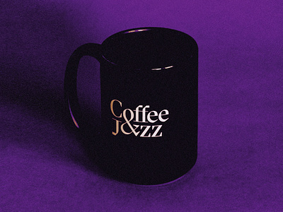 Coffee & Jazz Mug art direction black and white branding coffee coffee and jazz coffee cup coffee mug design graphic design jazz la logo los angeles mug mug design mugs photography print typography vector