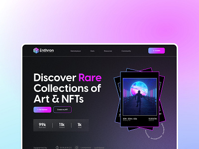 Enthron - Webdesign branding design graphic design logo ui ux webdesign