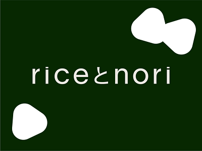 Rice & Nori Branding