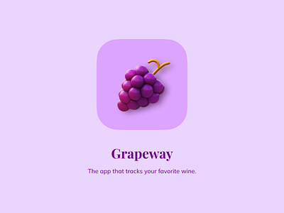 Grapeway Icon app app icon challenge dailyui figma icon typography ui ui challenge