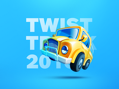 Twist auto car game icon jump race racing taxi traffic truck twist uber