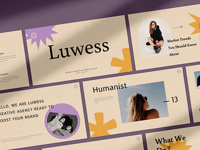 Luwess - Creative Presentation Template