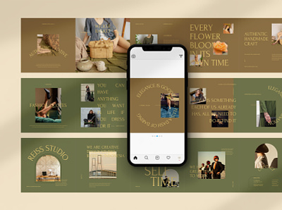 Canva Instagram Carousel Template branding business card canva canva template clean fashion inspiration instagram banner instagram post instagram template layout design marketing minimal moodboard online marketing online shop template