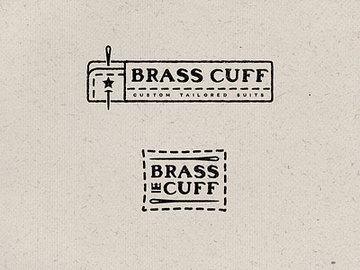 Brasscuff Concepts Dribble apparel brand brass handmade logo mark men stamp suit vintage