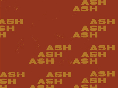 Hot Ash brand branding fire hand type handlettering logo milwaukee restaurant typogaphy