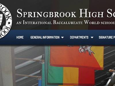 Springbrook High School Prototype education school